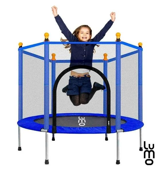 Trampolín Brincolin Infantil LUMO 1.40mts Niños Azul