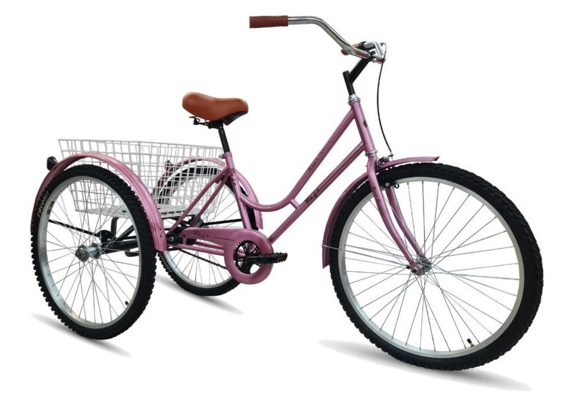 Tricicleta Para Adulto Rodada 26 Canastilla Retro