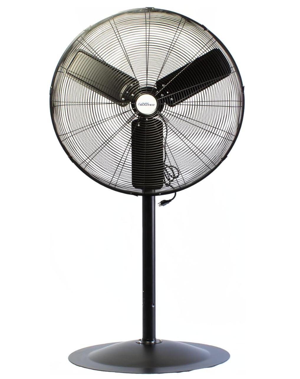 Ventilador de Pedestal Oscilatorio para Trabajo Pesado de 30" pulgadas, de 3 velocidades.