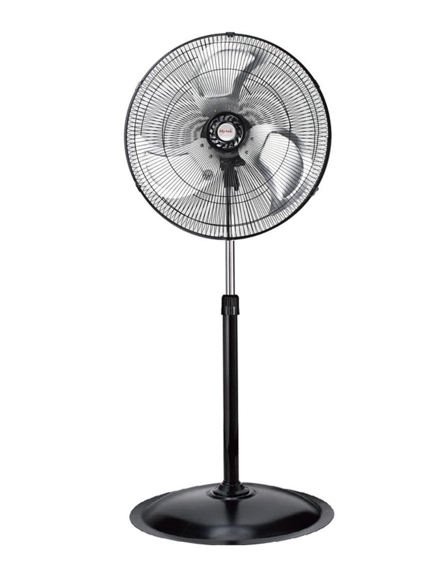 Ventilador pedestal INDUSTRIAL MYTEK 3396 20 PUL METAL negro