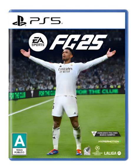 Videojuego EA Sports FC25 PS5 Físico Gráficos Realistas Multijugador Online/Offline