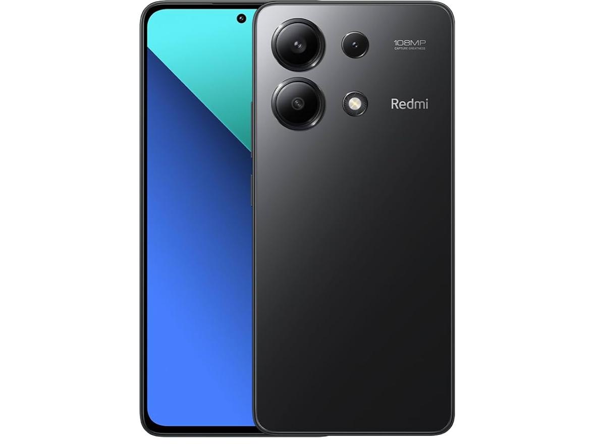 Xiaomi Celular Redmi Note 13 128GB 6GB Midnight Black