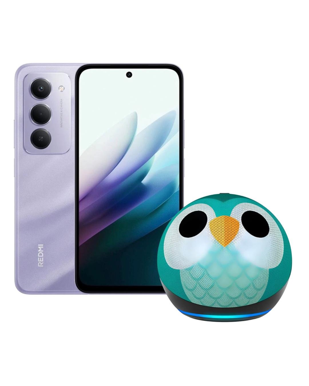 Xiaomi Redmi 15 6+128 GB Purpura+ Alexa echo dot kids